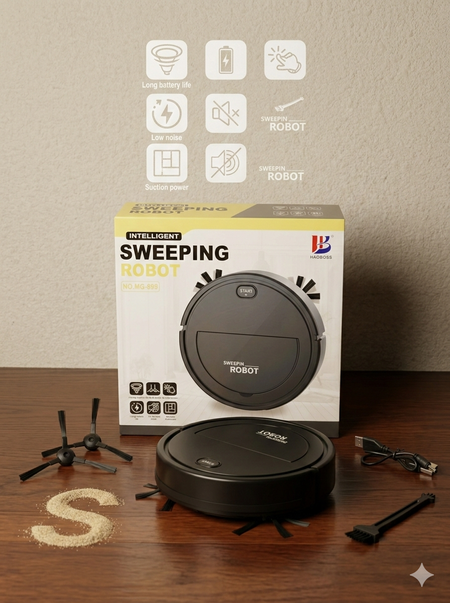 Aspiradora Robot para Limpieza Diaria
