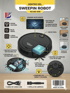 Aspiradora Robot para Limpieza Diaria