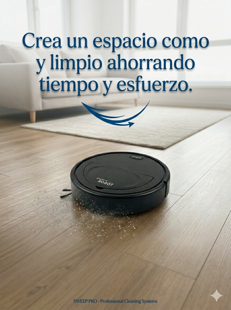 Aspiradora Robot para Limpieza Diaria