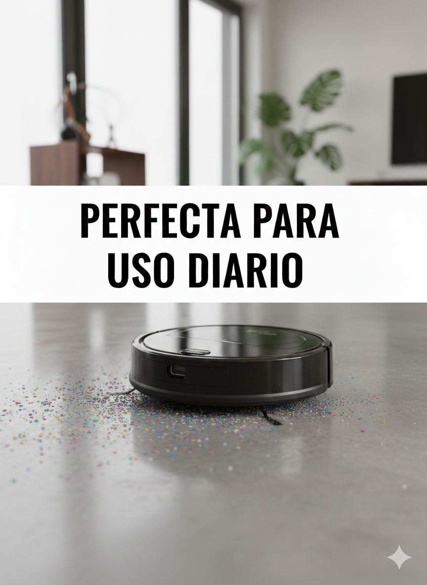 Aspiradora Robot para Limpieza Diaria